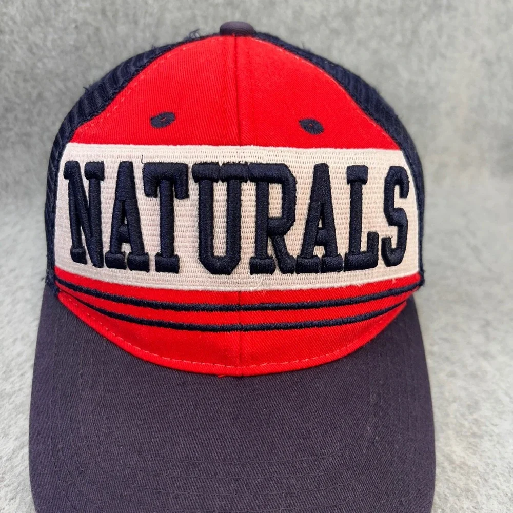 NATURALS Youth Navy Red Bimm Ridder Trucker Hat NW Arkansas Snapback OSFA